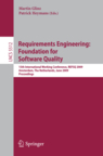 REFSQ'09 proceedings cover