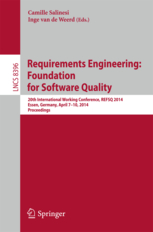 REFSQ 2014 Proceedings